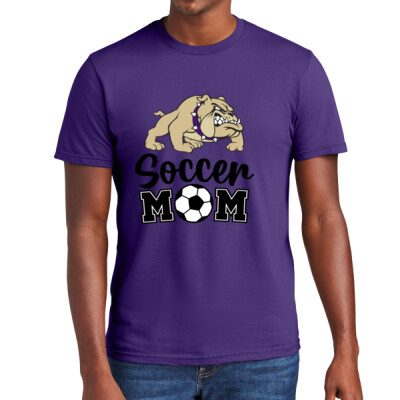 Unisex Bulldog Soccer Mom T-shirt Thumbnail