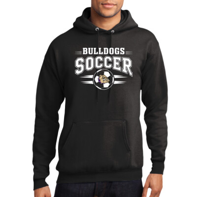 Adult Bulldogs Soccer Hoodie Thumbnail